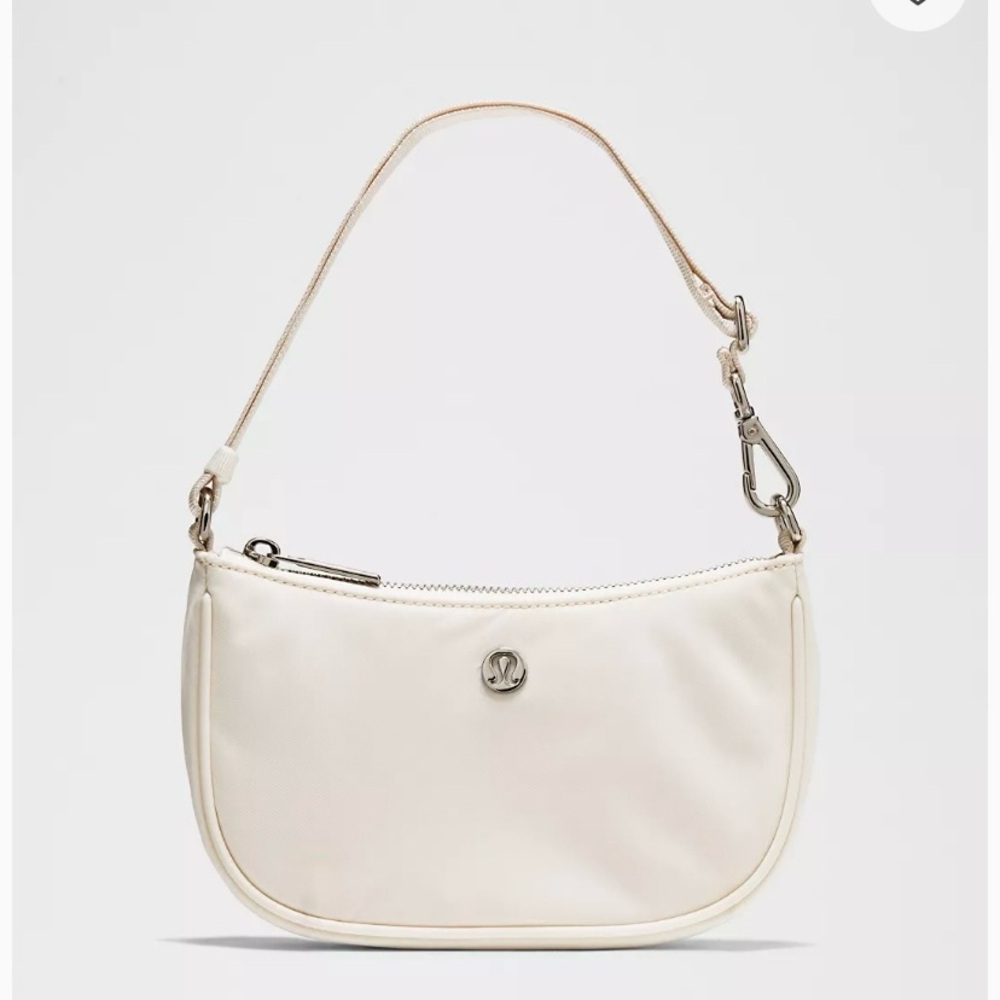 lululemon athletica Light Ivory Shoulder Bag